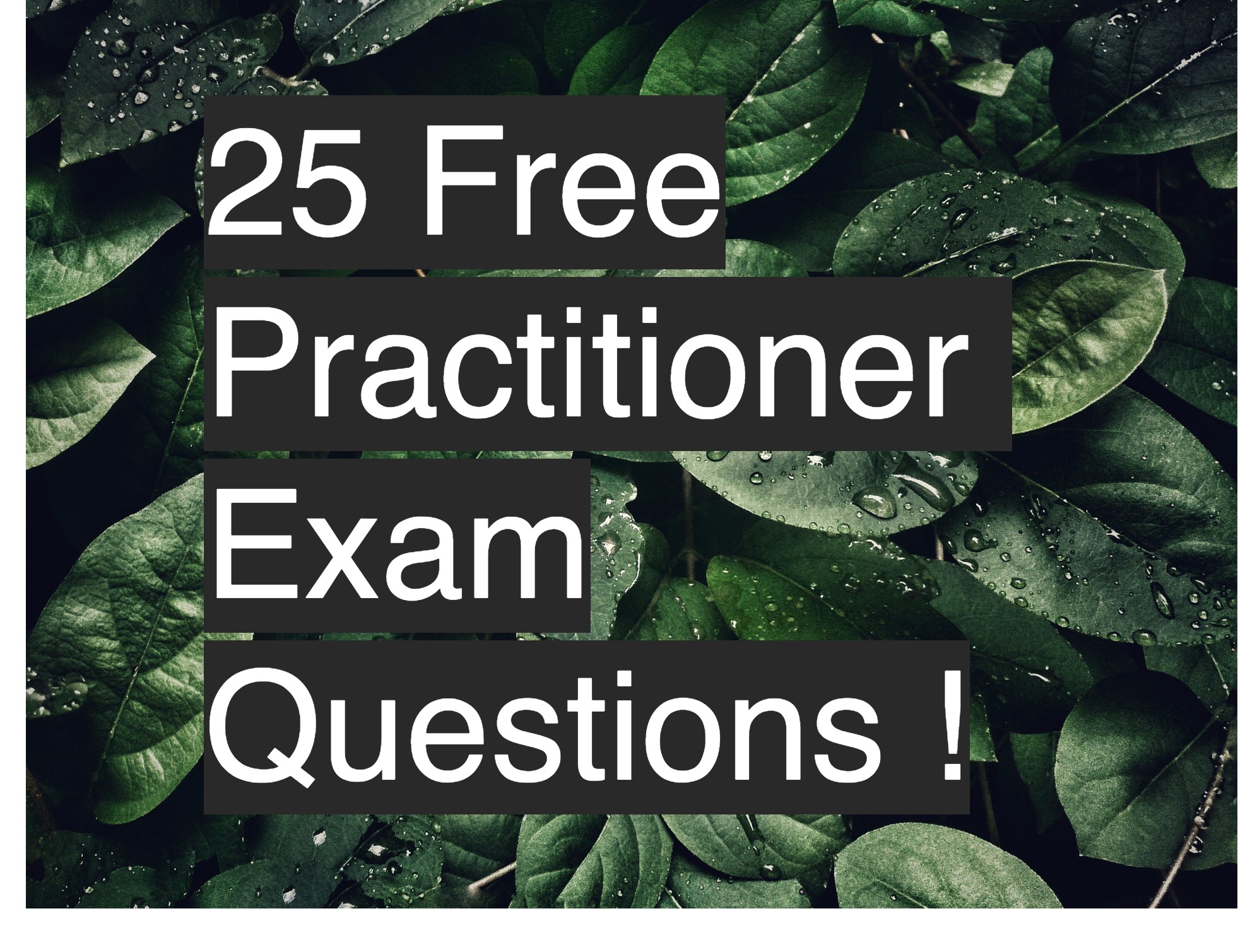 25 free AWS Practitioner Exam Questions and Answers